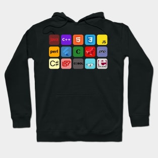 programming languages mosaic Hoodie